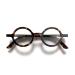 LONDON MOLE Eyewear | Moley Reading Glasses | Round Glasses | Cool Readers | Stylish Reading Glasses | Men's Women's Unisex | Spring Hinges Gloss Brown Tortoiseshell 2.5 x