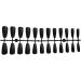 dijiusidy 1 Set French Tip Press on Nails Extra Long Matte Adhesive Tabs Full Cover Ballerina Style Decorations for Women Girls Type 2 - Buy Online on GoSupps.com