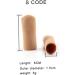 Soft Thumb Cover | Multipurpose Silicone Thumb Sleeves & Toe Caps | Finger Protector in Beige - International Shipping Available - Buy Online on GoSupps.com