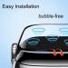 2 Pack Apple Watch Series 8/7 45mm Tempered Glass Screen Protector - Full Coverage Anti-Scratch Film for iWatch Series 7/8 (45mm Black) - Buy Online on GoSupps.com