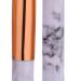 10-Piece Cocohot Marble Makeup Brush Set - Professional Eyeliner Foundation & Blending Brushes for All Skill Levels | International Shipping Available - Buy Online on GoSupps.com