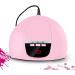 SoulQ UV LED Nail Lamp USB Power 45W Intelligent Induction Nail Dryer LCD Display Nail Lamp with 3 Timer Setting Professional Nail Art Tools for Gel Polish (Pink) - Buy Online on GoSupps.com