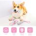 Buy An Verse Dog Toy Rope Set - 4 Durable Interactive Toys for Small & Medium Puppies | Natural Cotton Pink - Buy Online on GoSupps.com