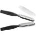 Healeved 2 Pcs Remover Metal Scraper Metal Spatula Exfoliator for Feet Dead Skin Remover Foot Scrubber Remover Exfoliating Scrub Stone Roller Empty Foot with White - Buy Online on GoSupps.com