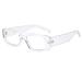 DOOViC Trendy Reading Glasses for Women Stylish Design Blue Light Blocking Readers 1.75 Strength C-clear 1.75 x