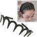 1pc Unisex Wavy Headband Black Spring Wavy Metal Hair Band with Long Teeth Hairhoop Sports Headband Headwear Accessories Black - Buy Online on GoSupps.com
