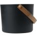 Sauna Bucket Sauna Bucket ladle Set 7L Luxurious Finnish Matching Ladle Sauna Barrel Sauna Aluminum Bucket with Long Handle Spoon Set Sauna Bucket Stylish Spa Esential for Water Ladling Black - Buy Online on GoSupps.com