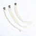 Buy 3-Piece Pacifier Chain Set - Cotton Clips with Stainless Steel Clamps for Unisex Babies - International Shipping Available - Buy Online on GoSupps.com
