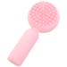Ipetboom Silicone Face Brush Facial Exfoliator Facial Scrubber for Face Cleaning Scrubber Face Scrub Face Silicone Scrubber Facial Brush Pink Cleansing Brush 3d Manual Silica Gel 11x5cm Pink