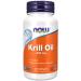 Now Foods Krill Oil 1000mg with EPA DHA and Astaxanthin high dose 60 Softgels Laboratory Tested Soy Free Gluten Free Non-GMO