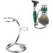 Shaving and Brush Stand | Metal Manual Shaver Kit Holder & Organizer for Men | Double-Handle Design - Buy Online on GoSupps.com