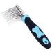 SunGrow Poodle Dog & Bunny Comb Dematting and Detangler Long Hair, Thick Undercoat Brush, for Rabbit, Persian, Maine coon Cat
