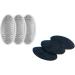3-Pack: Replacement Blades, Emery Pads & Foot Repair Cream for Dry Cracked Feet - Buy Online on GoSupps.com