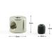 ZRM&E 20pcs 6 x 5 mm Copper Pin Keepers Pin Locks Pin Backs Locking Clasp with 2pcs Wrenches - Buy Online on GoSupps.com