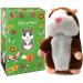 DESTRIC Talking Hamster Toy - Interactive Plush Animal for Kids - Electronic Repeating Hamster Mouse - Great Gift for Boys and Girls (Brown) - Buy Online on GoSupps.com
