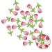 50 Pcs Clear Nail Diamonds Big Glitter Designs Nail Rhinestones Crystal Resin Nail Stones Gems Nail Art Accessories 3D Nail Jewelry and Decorations for Acrylic Nails