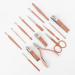 ZSLBMD Rose Gold 7-Piece Nail Tools Set Full Manicure Nail Clippers Nail Clippers Multi-Purpose Nail Clippers Set 11*7cm Roze - Buy Online on GoSupps.com