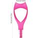 Lash Applicator | Mascara Shield and Eyelashes Tools | Lash Mascara Shield Guard Comb Protector Eyelid Eyelash Brush Tool & False for Natural Look Lambo Hot Pink - Buy Online on GoSupps.com