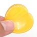 Crystals and Stones Palm Stone Heart Shape Thumb Worry Stone Pocket Natural Gemstone Reiki Quartz (Color : Yellow Cat Eye Size : 1.5 Inch) 1.5 Inch Yellow Cat Eye