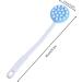 BStCar 2-in-1 Backcomer & Massage Device - Long Handle Bathing Brush for Lotion & Oil Application Shower Scrub & Massage - Buy Online on GoSupps.com