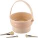 Makeup Brush Cleaning Bowl Foldable Makeup Brush Cleaner Bowl Portable Travel Beauty Brush Scrubber with Handle 3-in-1 Cosmetic Brush Cleaner for Cleaning Drying and Storing Sponge (Beige) - Buy Online on GoSupps.com