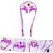 Gleavi 4-Piece Neck Massager Set - Deep Tissue Manual Muscle Massage Gear & Roller Rod for Neck Relief - Buy Online on GoSupps.com
