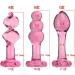 3-Piece Pink Rose Glass Portable Tool SKINSOUL - Buy Online on GoSupps.com