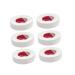 Angoily 6rolls Eyelash Tape Lash Tool Lash Extension Tapes Japanese Accessories Eyelash Grafting Patches Under Makeup Eyelashes Polyolefin Film Miss Eye Patch White 5.00X5.00X1.20CM White
