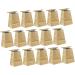 45 Pack Healeved Car Trash Bags - Disposable Vomit Bags for Travel - Light Brown Kraft Paper - Buy Online on GoSupps.com