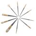 1 Set Makeup Brush Set Portable Brush Makeup Blush Makeup Eyeshadow Eye Shadow Brush Powder Brush for Loose Powder Makeup Tool Eyeshadow Kit Make up Miss Blooming Cosmetics Pvc abs