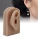 Flexible Reusable Simulated Human Ear Model - Right Ear for Earrings Display & Acupuncture Training (Brown) - Buy Online on GoSupps.com