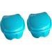 Premium Healeved 4-Piece Retainer Case Set | Secure Container for Dentures & Prostheses | International Shipping Available - Buy Online on GoSupps.com