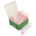 wellgler Disposable Oral Swabs-Pink 50Counts 50 Pink