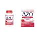 AZO Cranberry Urinary Tract Health 100 Softgels & 50 Caplets 1 Serving 1 Glass Cranberry Juice Sugar Free Pacran