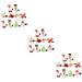 Beaupretty 24 Sets Christmas Suit Hairpin Hair Decor Hair Claw Clips for Women Ladies Hat Christmas Hair Xmas Headpiece Xmas Hair Accessories Party Hair Clips Christmas Hair Accessories Cloth