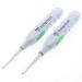 Qtqgoitem Ear Wax Flashlight Remover Cleaner Curette Spoon Earpick 2pcs White (Model: 102 262 69a 352 b99)