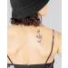 Inkbox Temporary Tattoos  Semi-Permanent Tattoo  One Premium Easy Long Lasting  Water-Resistant Temp Tattoo with For Now Ink - Lasts 1-2 Weeks  Pleasant  6 x 3 in