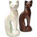 Pet Urn Cat Figurine Memorial Cremation Urn for Ashes Dark Brown Cat Shape Cremation Urns - Buy Online on GoSupps.com