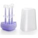 HQSLsund Silicone Baby Toothbrush Set for Teething Training | Soft Bristles, Tongue Cleaner | Toddler Multifunction Brush - Buy Online on GoSupps.com