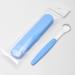 Sunydog Stainless Steel Tongue Scraper - Double-Sided Curved Shape for Adults & Kids | Improve Oral Hygiene & Freshen Breath - Buy Online on GoSupps.com