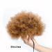 Buy Afro Puff Hair Bun Drawstring Ponytail - 10 Inch Human Hair Clip In Extensions #30 | International Shipping Available - Buy Online on GoSupps.com