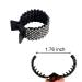3Pcs Rhinestone Hair Claw Clips for High Ponytail - Decorative Ponytail Holder Accessories for Women - Buy Online on GoSupps.com