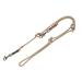 Trixie Hundeleine Be Nordic V -Line L - XL 2.00 m 13 mm in sand/black - adjustable dog leash with Nordic charm - for large to very large dogs - 17234 L -XL sand/black