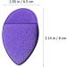 Beaupretty 4pcs Face Wash Puff Facial Sponge Facial Cleansing Sponge Cellulose Facial Sponges Exfoliating Facial Sponge Makeup Remover Tissues Spa Gloves Facial Purple Wet and Dry 1 count (Pack of 1) Purple - Buy Online on GoSupps.com