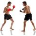 Micnaron Adult Boxing Gloves - 2 Pair Professional Leather Training Glove Set for Men/Women, Black - Buy Online on GoSupps.com