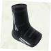 Buy 1pc Silicone Ankle Brace - Support Sleeve for Sprained Ankle | Black Ankle Pads for Running - 24x11cm - Buy Online on GoSupps.com