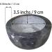 Handmade Black Marble Rasi Bowl for Men | Yepmlrt Shaving Soap & Cream Bowl | Premium Foam Cups with Inner Grooves - Buy Online on GoSupps.com