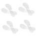 FOMIYES 4 Pairs Gel Insole High Heel Insole Gel Shoe Pad High Heel Shoe Pad