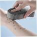 Soft Exfoliating Bath Sponge - Reusable Shower Brush for Adults Kids & Pregnant Women | Grey Spa Scrub for Dead Skin Removal - Buy Online on GoSupps.com