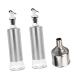 ABOOFAN 1 Set Glass Oiler Terrariums Glass Oil Pot Leak- Proof Ceiling Curtain Track Vinegar Cruet Dispenser Bottle Syrup Oil Dispenser Oilcan Leakproof Glass Vegetable Oil
